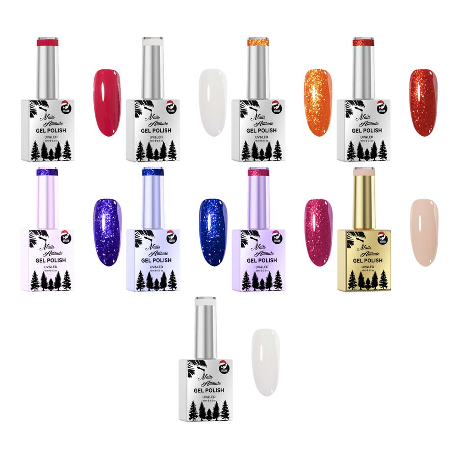 Vernis semi-permanent – Flocon – Nails Attitude