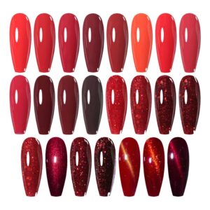 Vernis semi-permanent – Les Rouges – Nails Attitude