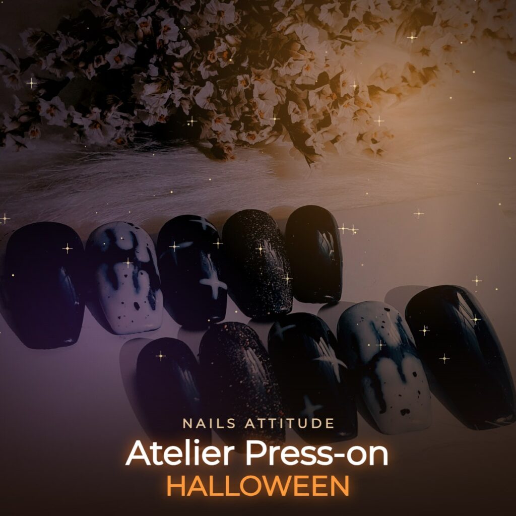Atelier Press-on Halloween Nails Attitude